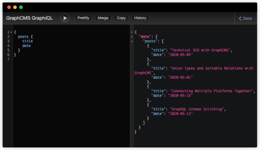 Fetching both draft and published data from GraphCMS